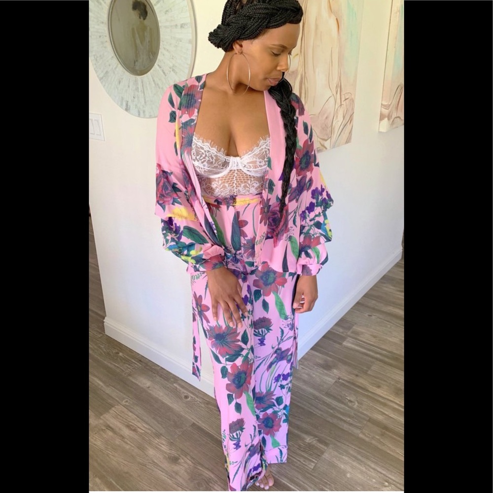 Floral Pant Set - Picture 3 of 3